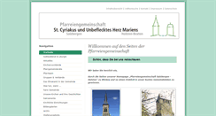 Desktop Screenshot of kath-kirche-salzbergen.de